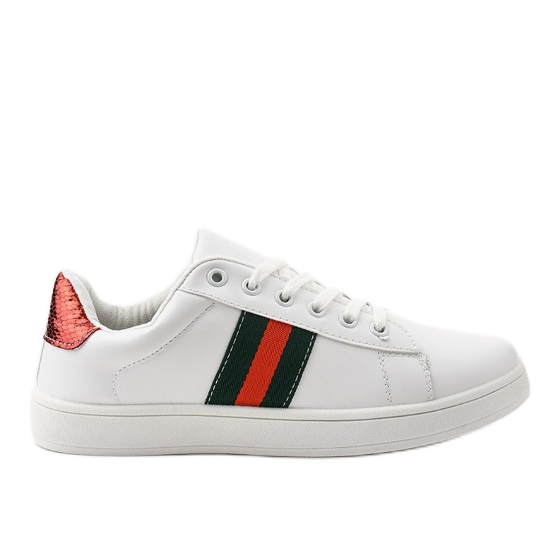 Sneakers classiche bianche D1903-3135 bianca