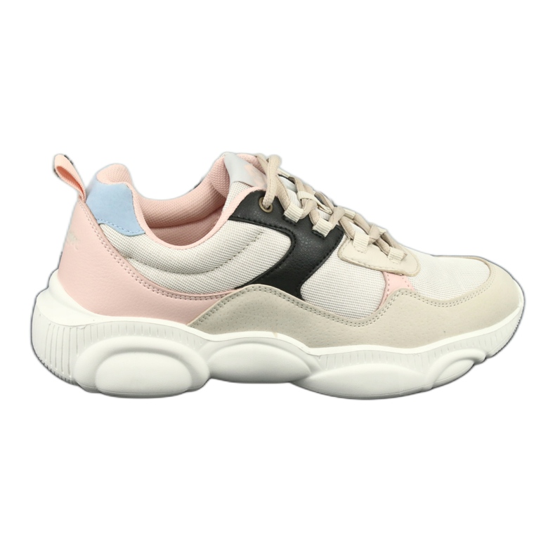 Scarpe sportive da donna Lee Cooper 1275 beige/rosa