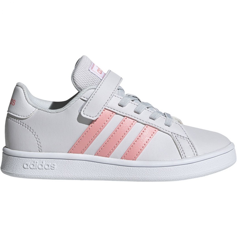 Scarpe Adidas Grand Court C Jr EG6737 bianca rosa