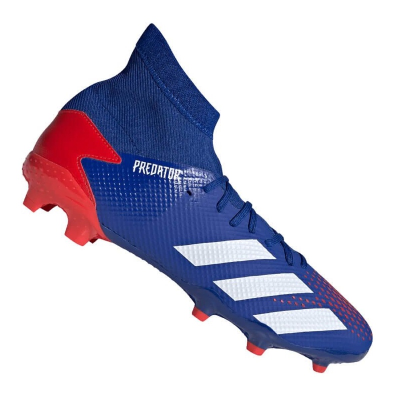Scarpe da calcio Adidas Predator 20.3 Fg M EG0964 multicolore blu