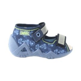 Scarpe da bambino Befado gialle 350P011 blu navy blu