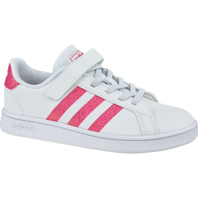Scarpe Adidas Grand Court K Jr EG3811 bianca