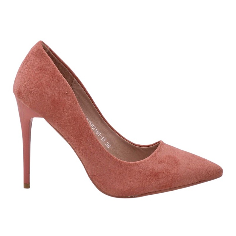 Scarpe classiche rosa in ecopelle scamosciata YJS82188