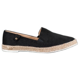 SHELOVET Espadrillas Nere Classiche nero