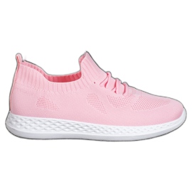 SHELOVET Scarpe sportive leggere rosa