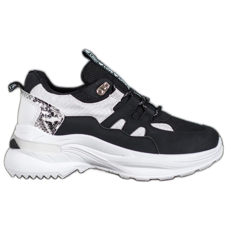 Weide Sneakers alla moda dell'amore nero