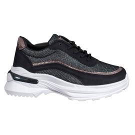 SHELOVET Scarpe sportive alla moda nero