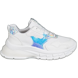 SHELOVET Sneakers Con Rete bianco