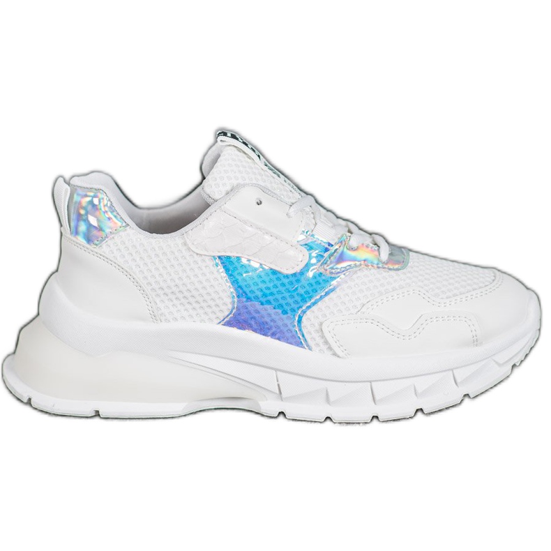 SHELOVET Sneakers Con Rete bianca