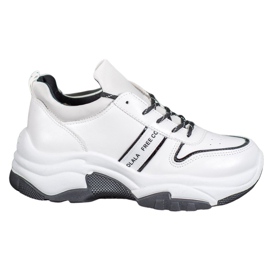 SHELOVET Scarpe sportive bianche bianca