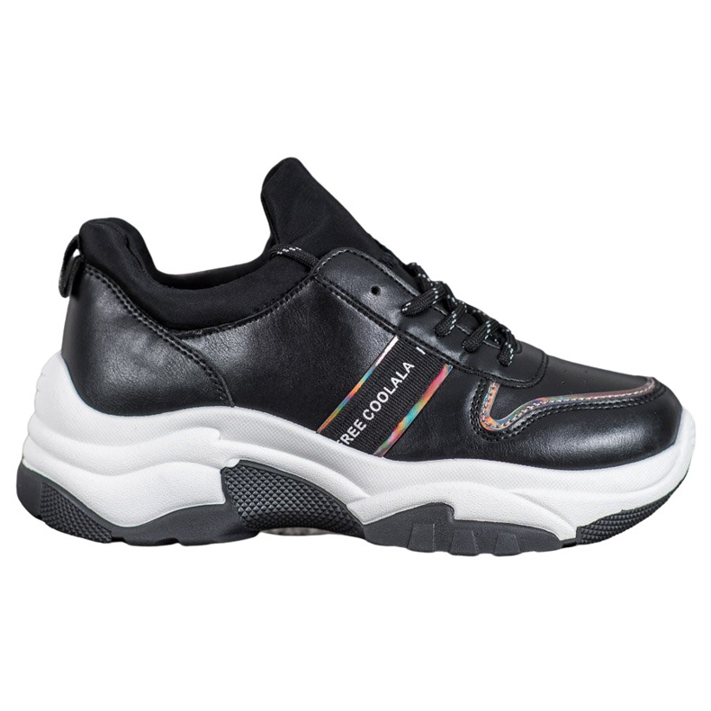 SHELOVET Scarpe sportive nere nero