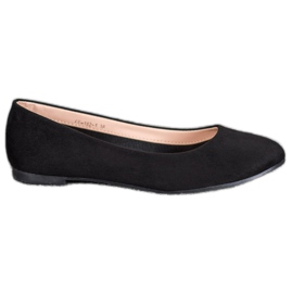 Best Shoes Ballerine in camoscio nero