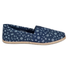 McKey Slipon Con Motivo Marinaio blu