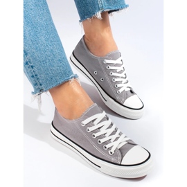 J. Star Sneakers grigie classiche grigio