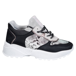 Eleganti scarpe da ginnastica MCKEYLOR nero