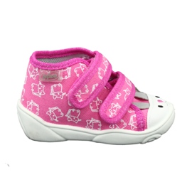 Scarpe per bambini Befado arancione 212P066 bianco rosa
