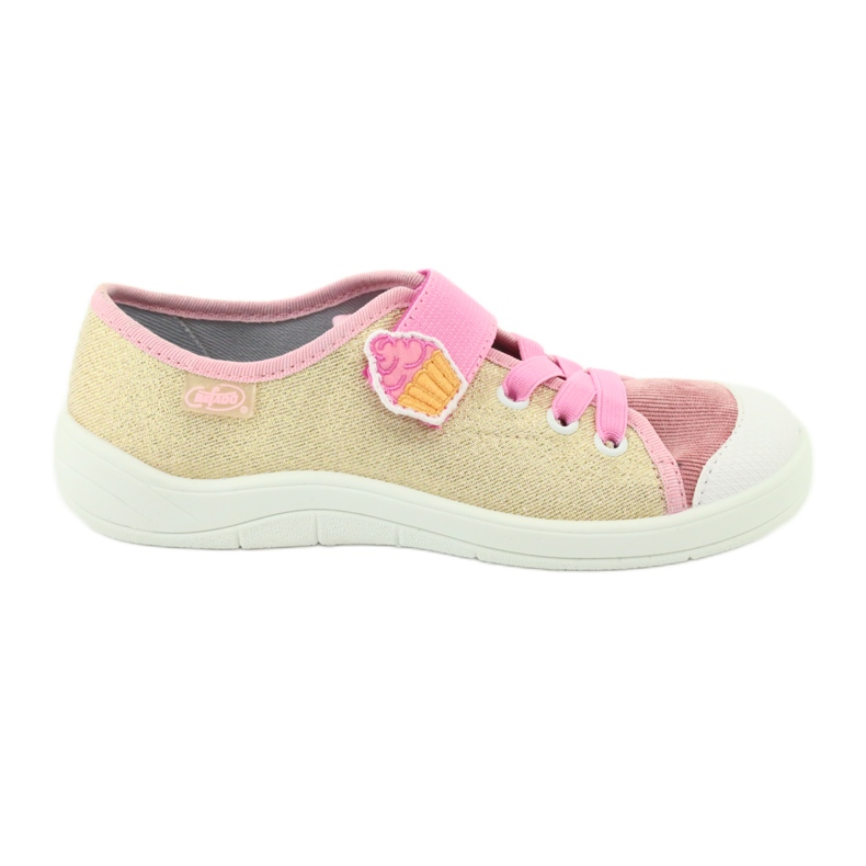Scarpe per bambini Befado 251Y141 rosa multicolore