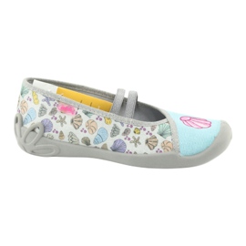 Scarpe per bambini Befado 116Y271 blu grigio multicolore
