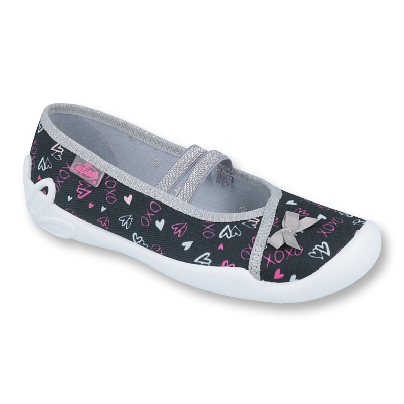Scarpe per bambini Befado 116Y269 nero grigio multicolore