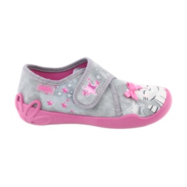 Scarpe per bambini Befado 122X002 rosa grigio