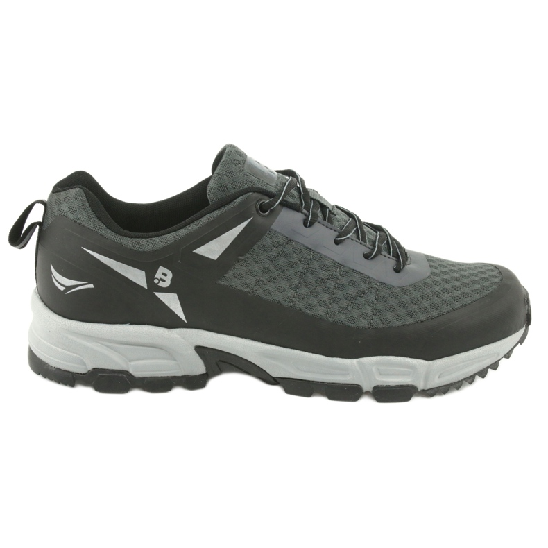 Scarpe sportive da trekking McBraun 20MN37-1760 nero grigio