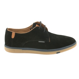 Scarpe da uomo nere Badura 3763 marrone nero