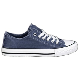 McKey Sneakers in tessuto alla moda blu navy