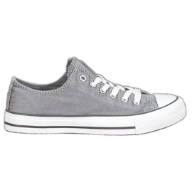 McKey Sneakers in tessuto alla moda grigio
