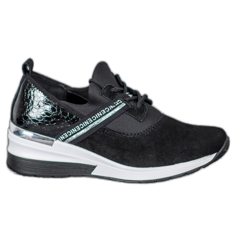Filippo Sneakers in pelle Nizza nero
