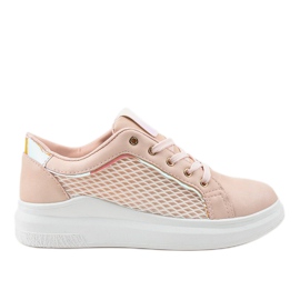 Sneakers beige Sneakers TL141-3 rosa
