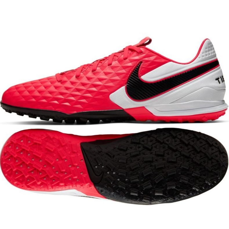 Nike Tiempo Legend 8 Pro Tf M AT6136-606 scarpe da calcio multicolore rosso