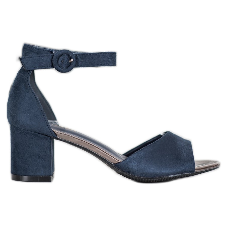Sandali casual con tacco alto VINCEZA blu navy blu