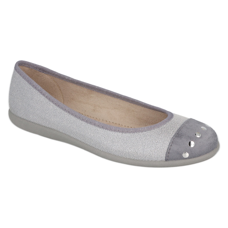 Ballerine per ragazzi Befado 309Q017 grigie grigio