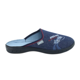 Scarpe per bambini colorate Befado 707Y403 rosso blu navy blu