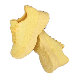 Giallo DML902 Scarpe sportive gialle