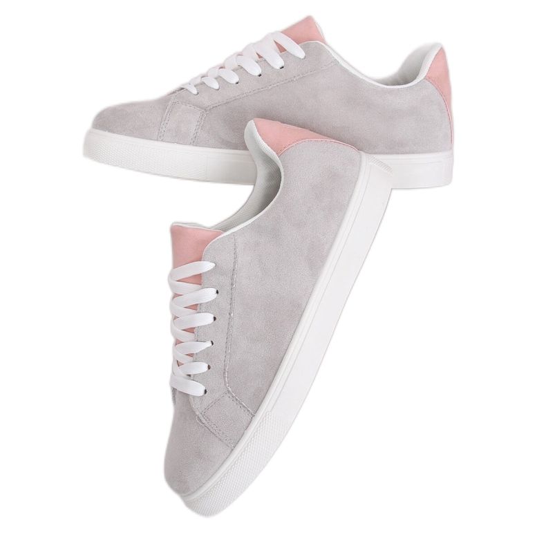 Sneakers da donna grigie WB810 Grey grigio giallo