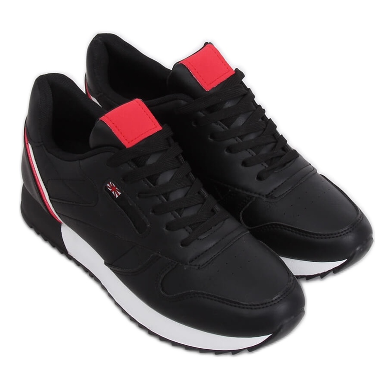 Scarpe sportive nere da donna BK938 Black nero