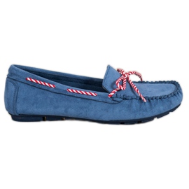 Mocassini casual VINCEZA blu
