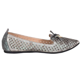 Ballerina Openwork In Spitz VINCEZA grigio