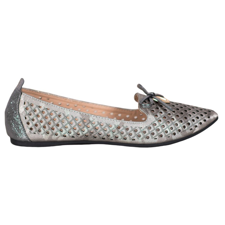 Ballerina Openwork In Spitz VINCEZA grigio