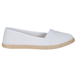 MCKEYLOR Scarpe Slip-On bianco
