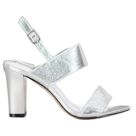 Goodin Sandali alla moda d'argento