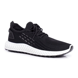SEA Scarpe leggere da donna sportive nere JH-10 Blk nero