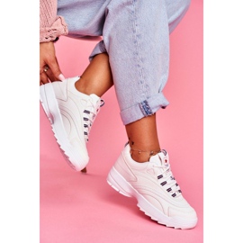 EVE Scarpe sportive da donna bianche 20SP30-1679 bianca