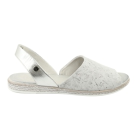 Sandali da donna grigio/argento Sergio Leone SK030