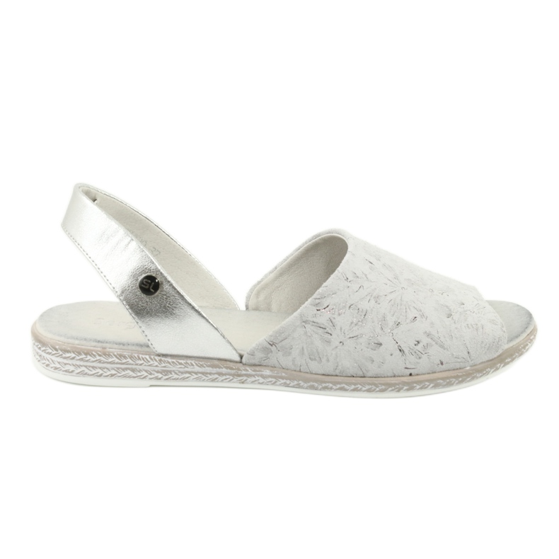 Sandali da donna grigio/argento Sergio Leone SK030