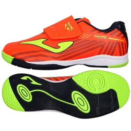 Scarpe indoor Joma Tactil Jr 2008 In Jr TACS.2008.IN multicolore arancia