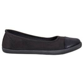McKey Ballerine nere casual nero