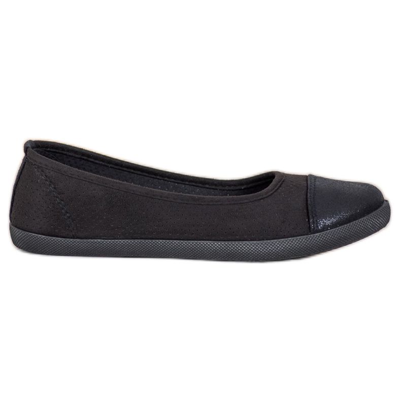 McKey Ballerine nere casual nero