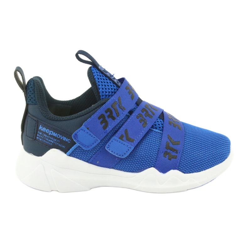 Bartek 75213 Scarpe sportive con inserto in pelle blu navy blu